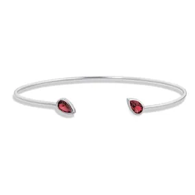 0.96CT, Garnet Bracelet (BC162BGAR)