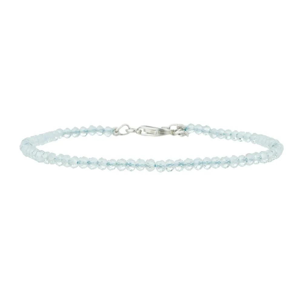 Aquamarine Single Bracelet