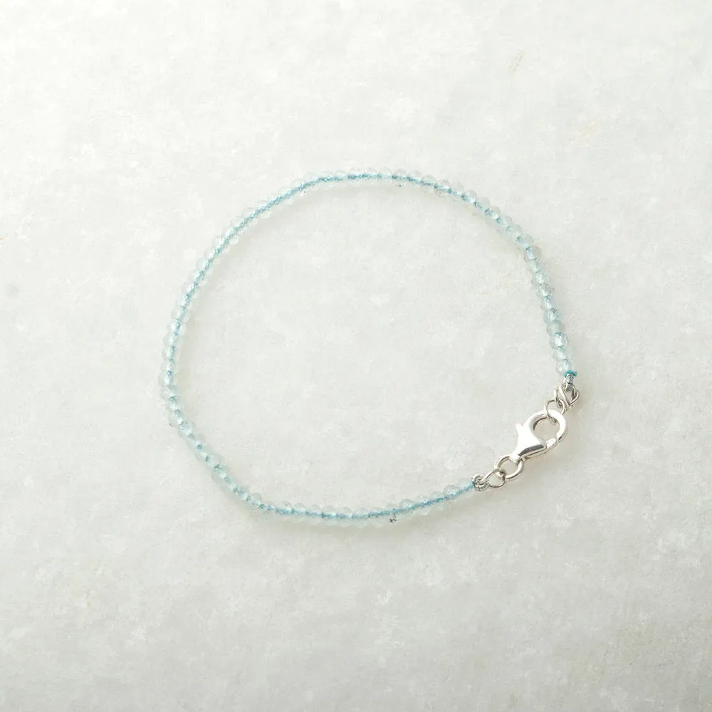 Aquamarine Single Bracelet