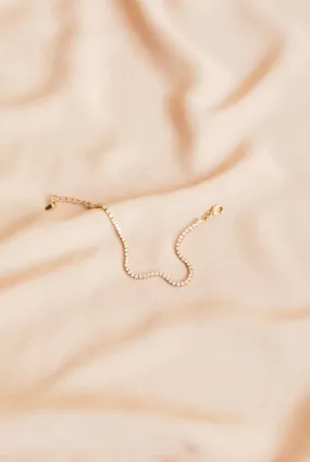 August Tennis Bracelet