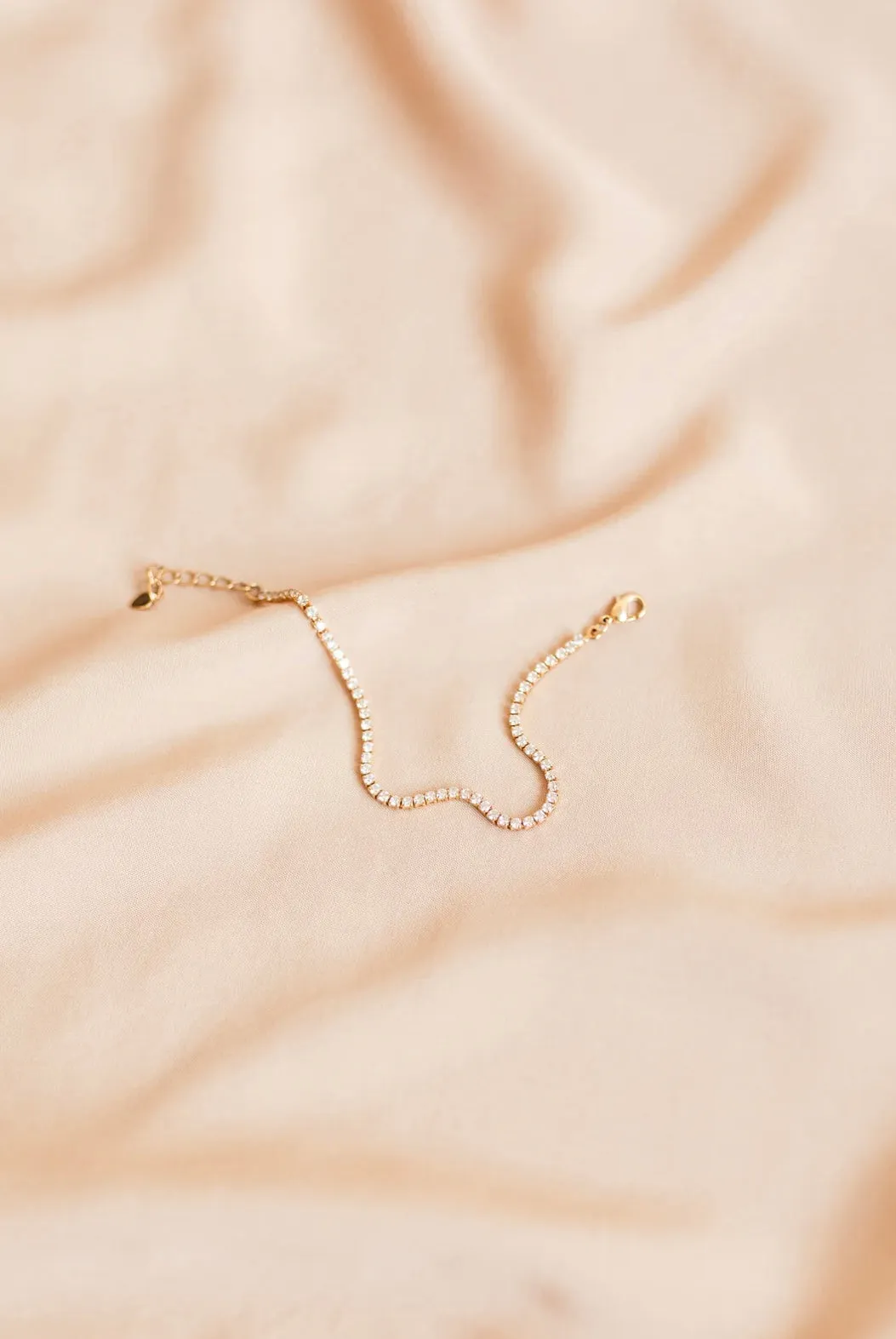 August Tennis Bracelet