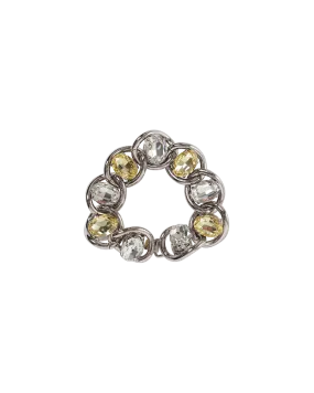 Chunky Chain Rhinestone Bracelet