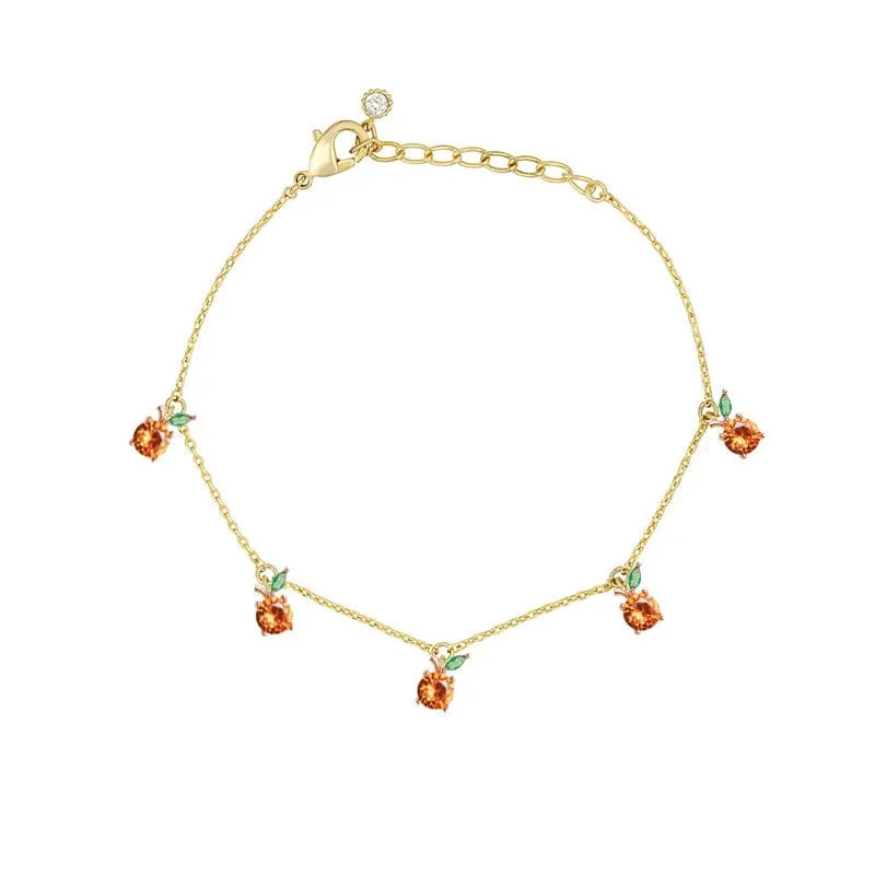 Colorful Crystal Fruits Bracelet