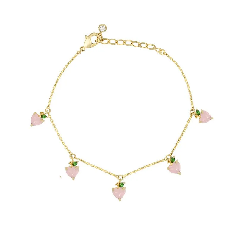 Colorful Crystal Fruits Bracelet