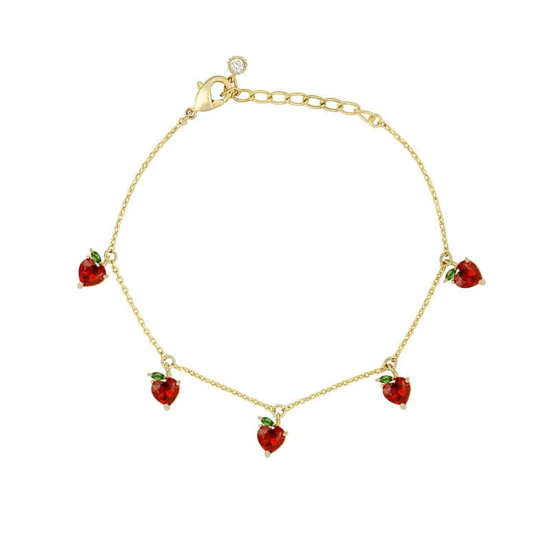 Colorful Crystal Fruits Bracelet