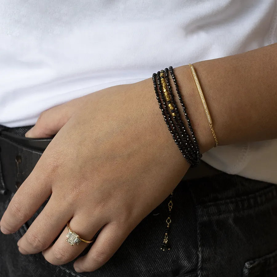 Gold Burst Wrap, 18K Yellow Gold