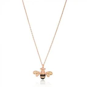 Honey Bee Pendant - Sterling Silver
