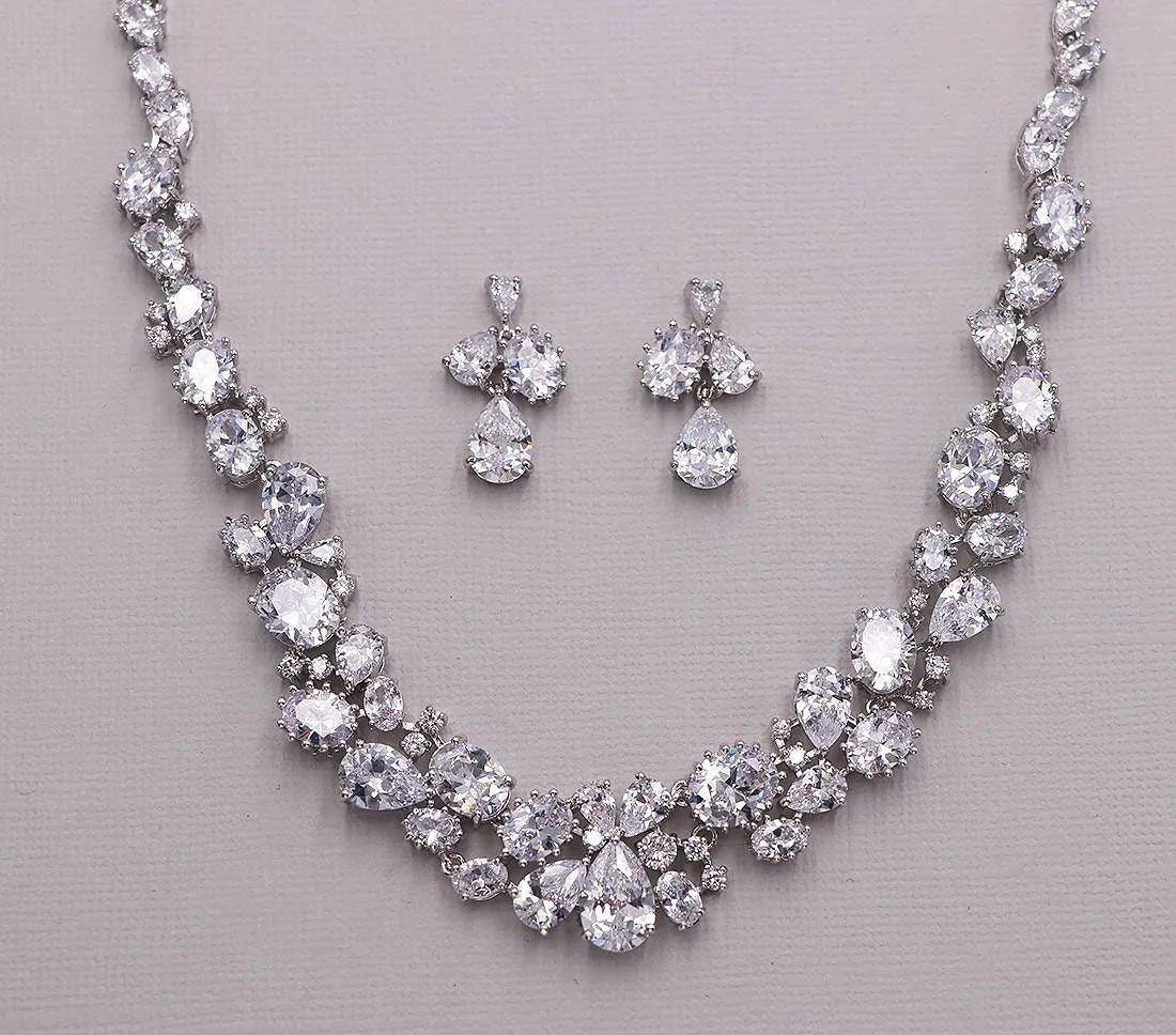 Madison CZ Jewelry Set