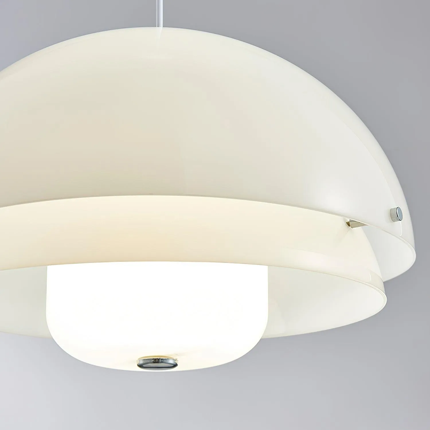 Milk White Layer Pendant Lamp