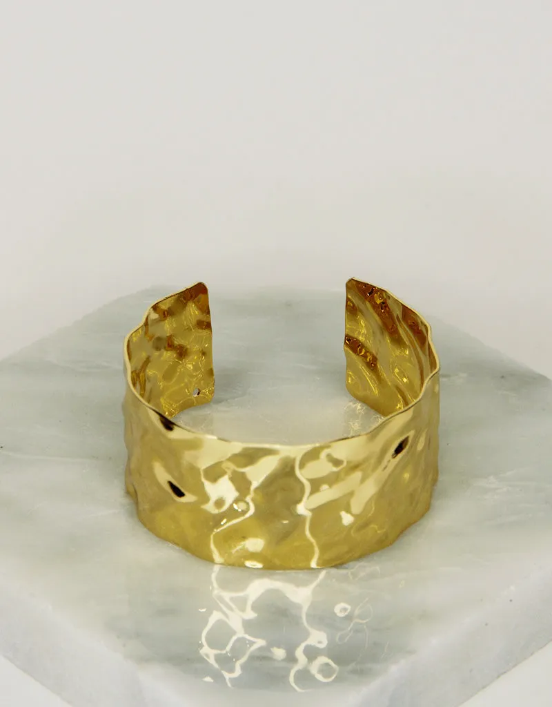 NIGHTOUT STATEMENT BRACELET GOLD