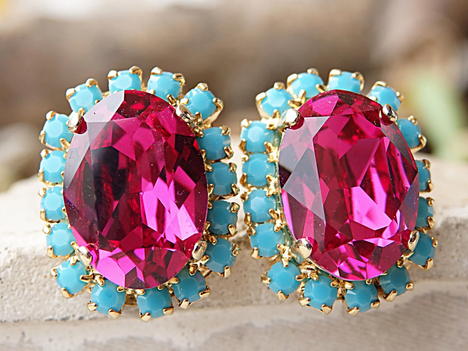 PINK TURQUOISE BRACELET