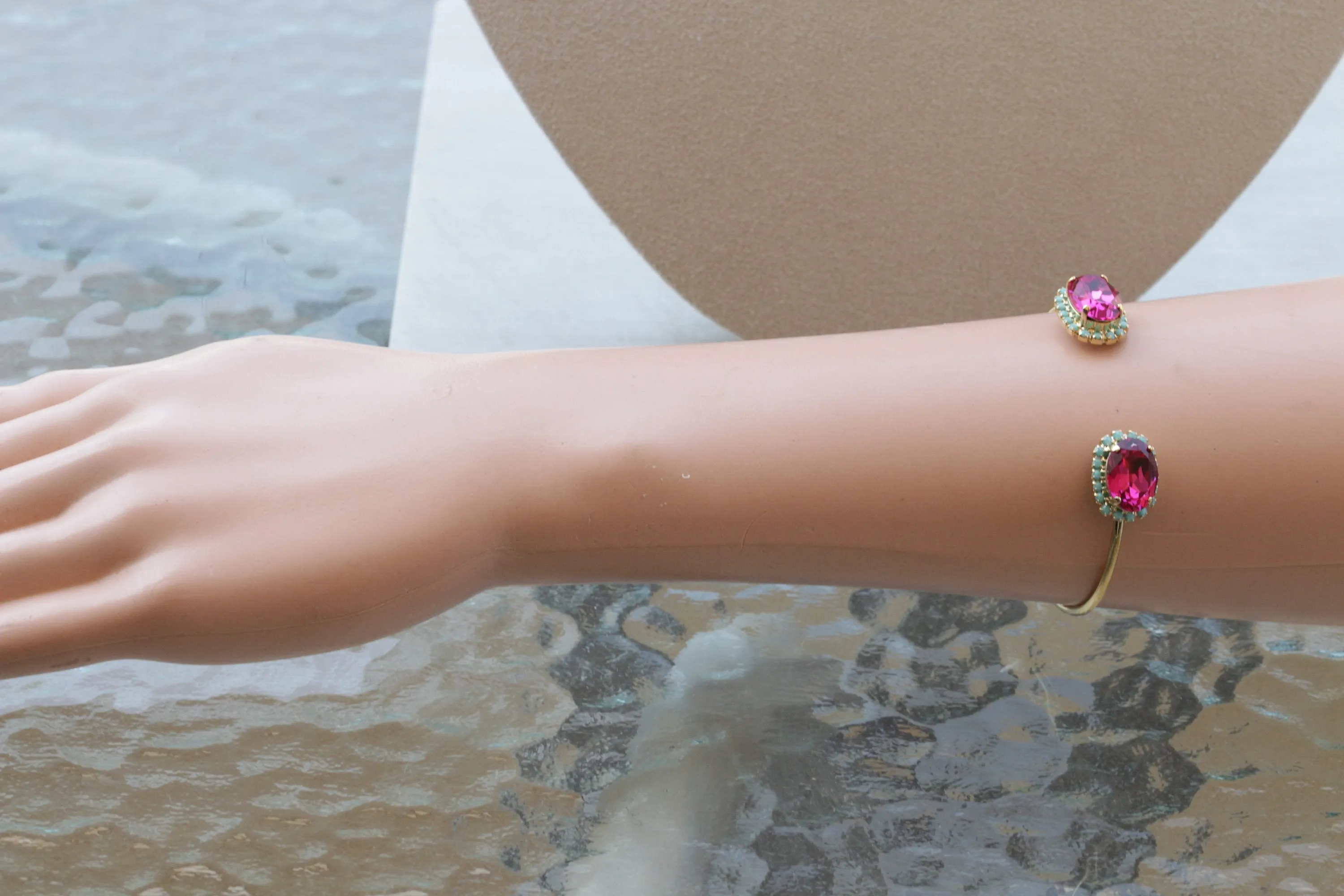 PINK TURQUOISE BRACELET