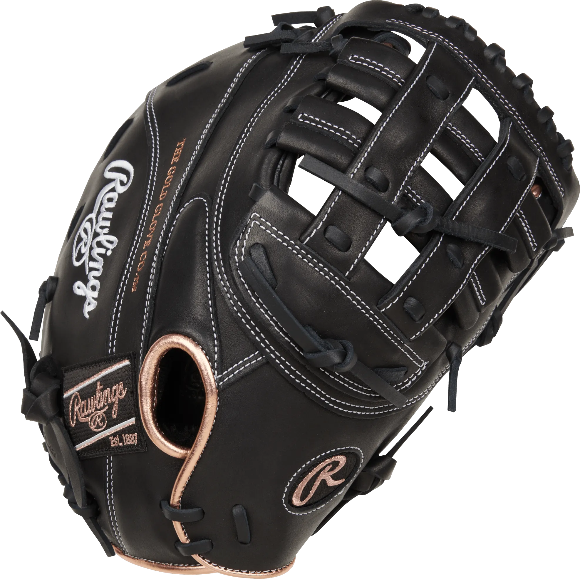 Rawlings R9 Series 12.5" Softball First Base Mitt/Glove - R9SBFBM-17B