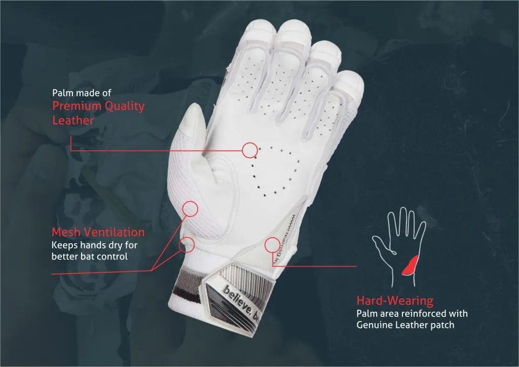 SG KLR Lite Adult Cricket Batting Gloves