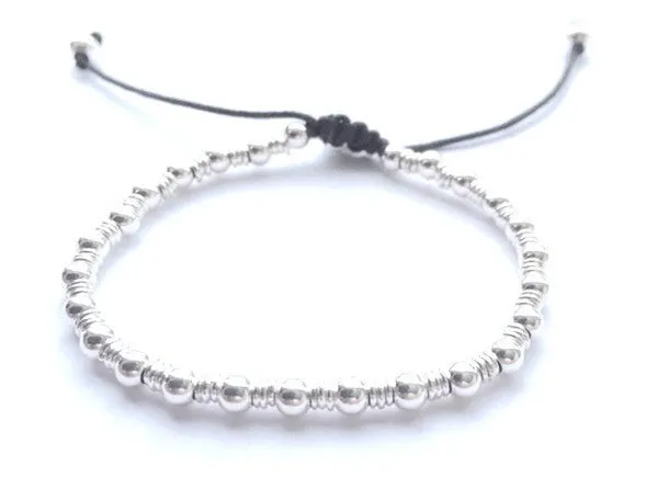 Silver Adjustable Bracelet