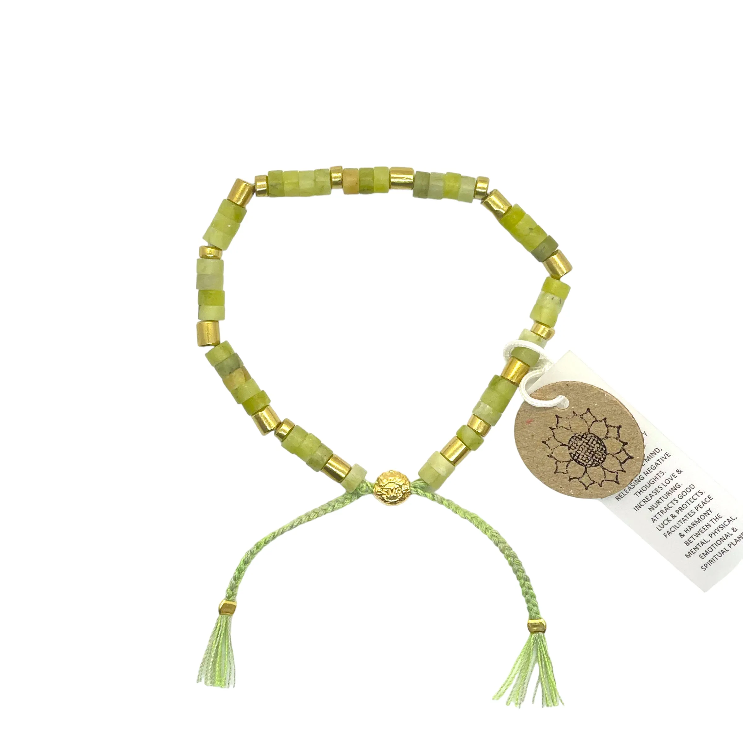 smr | Lemon Jade | Earth Collection bracelet