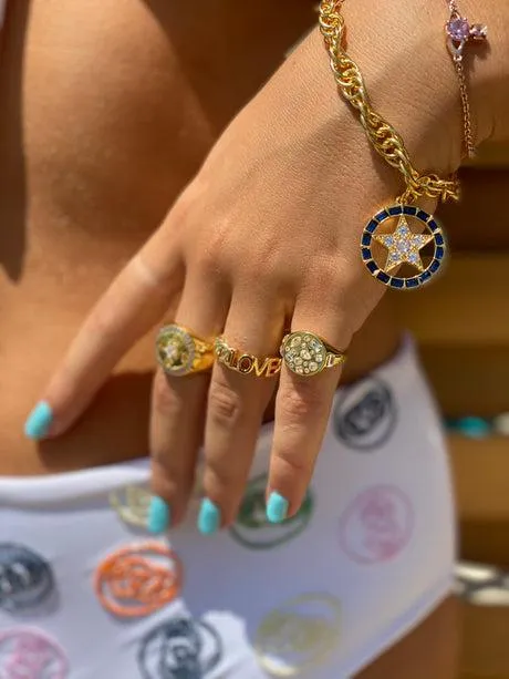 The North Star Bracelet (blue)