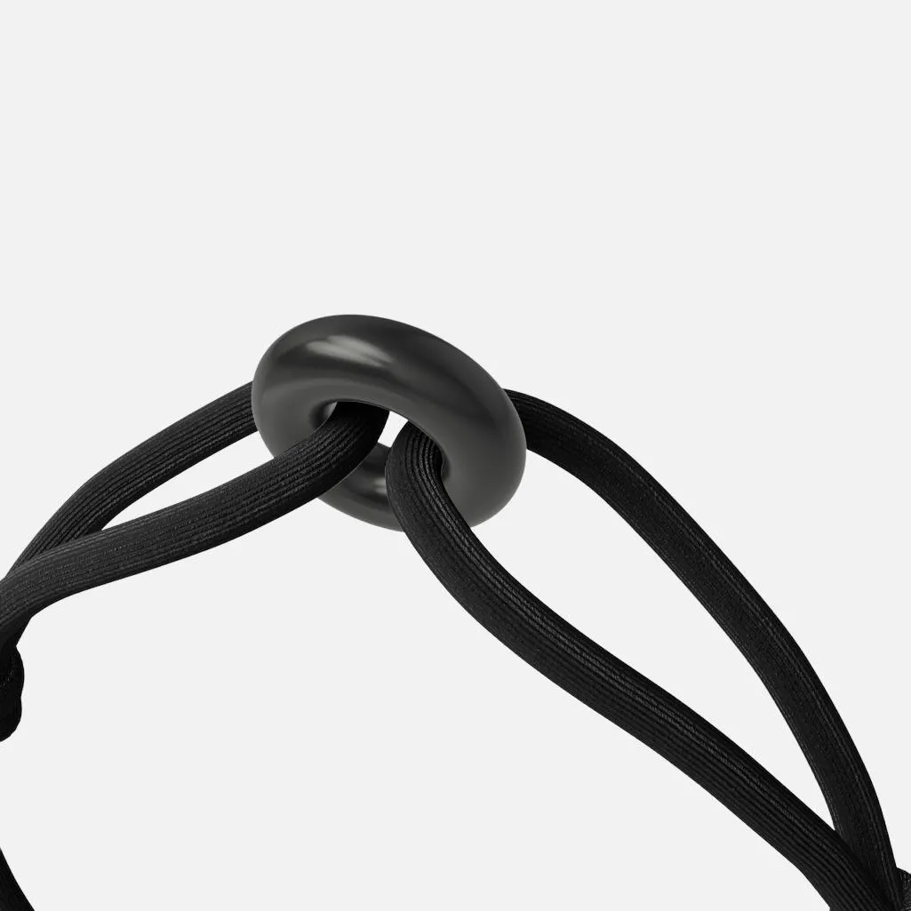 Wecord Black Soho Cord Bracelet