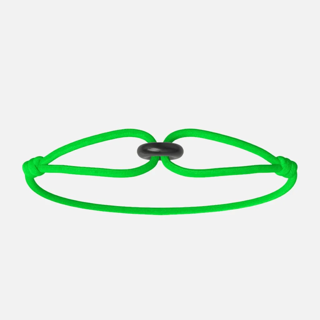 Wecord Black Soho Cord Bracelet