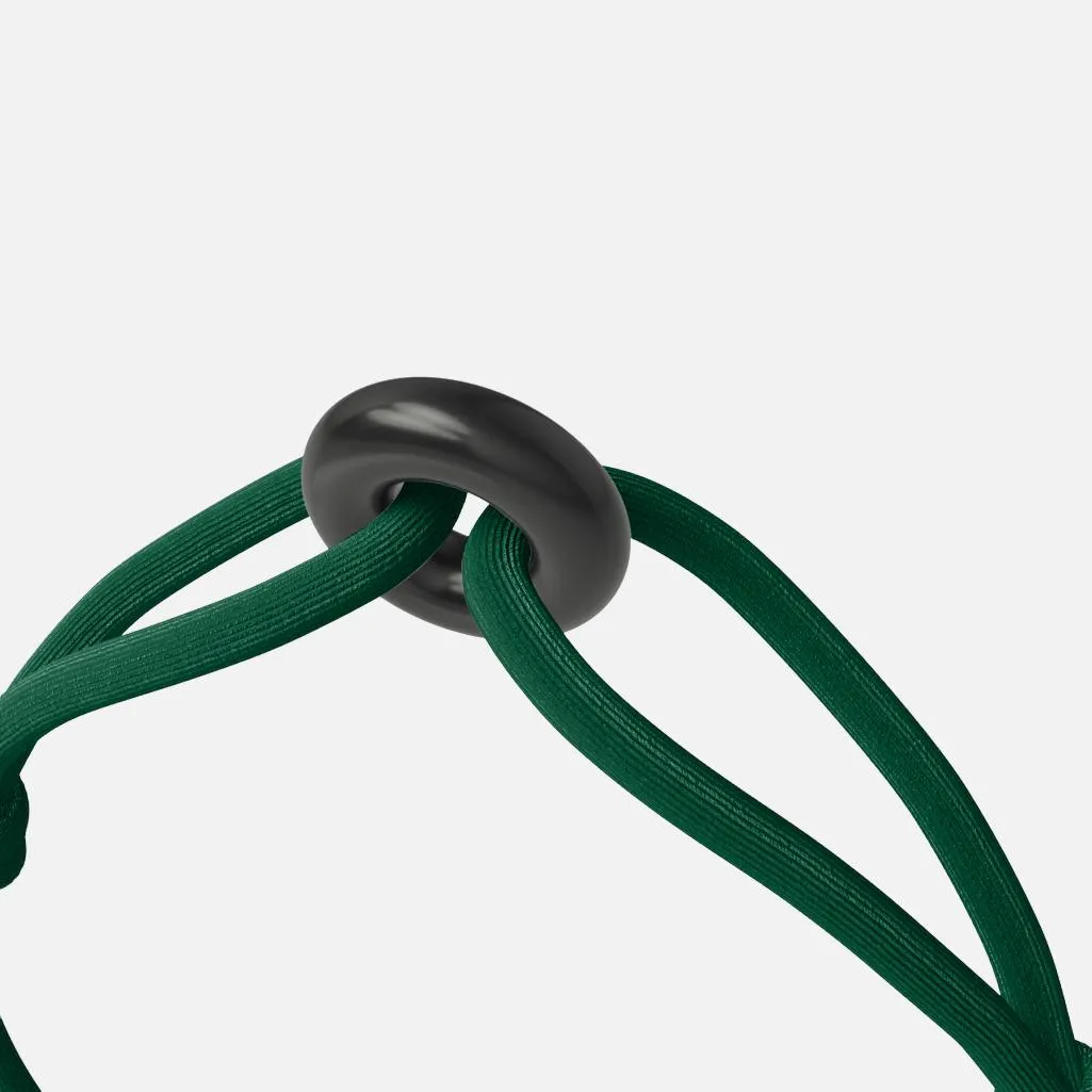 Wecord Black Soho Cord Bracelet