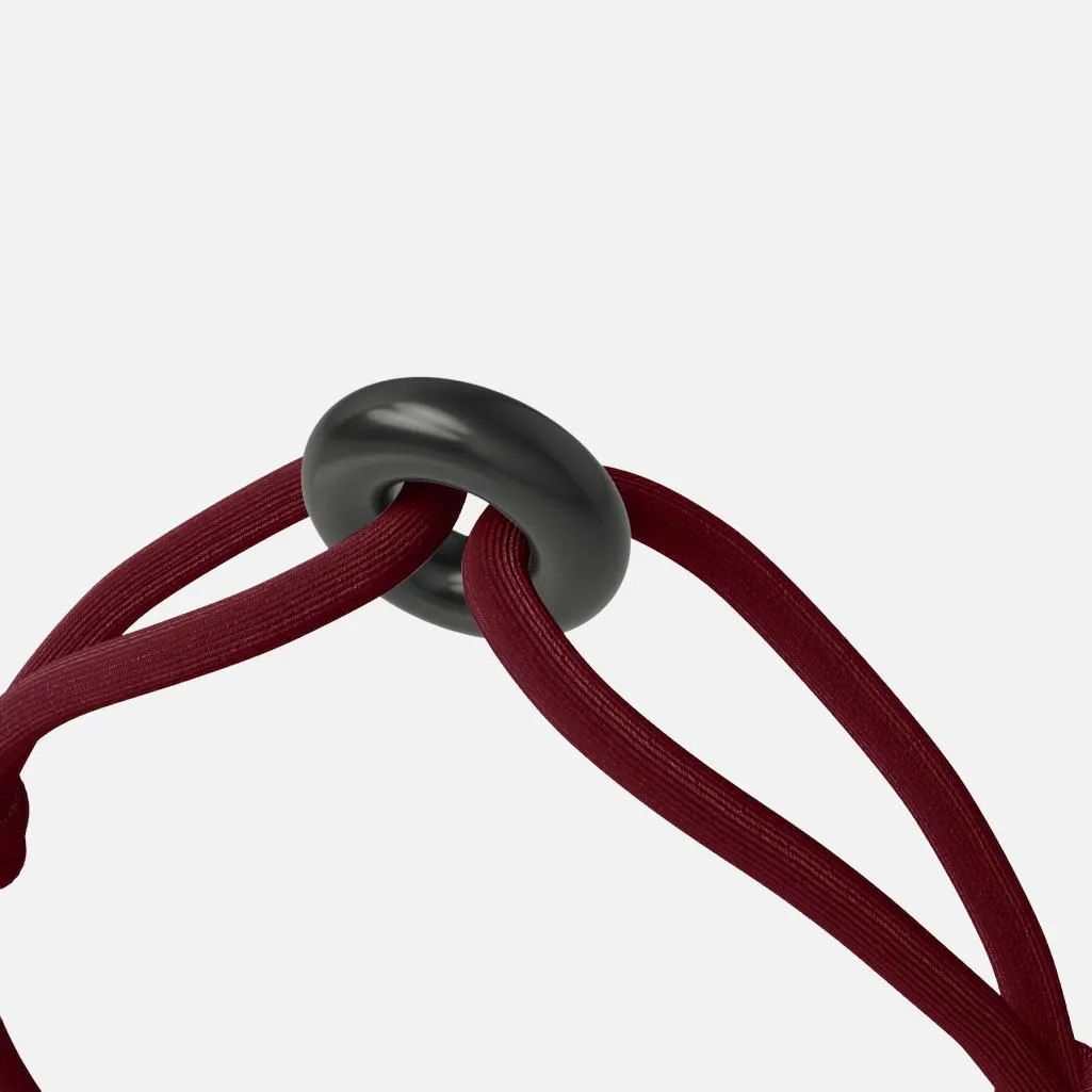 Wecord Black Soho Cord Bracelet
