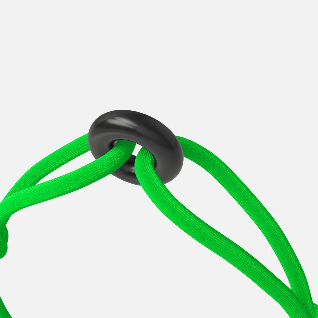 Wecord Black Soho Cord Bracelet