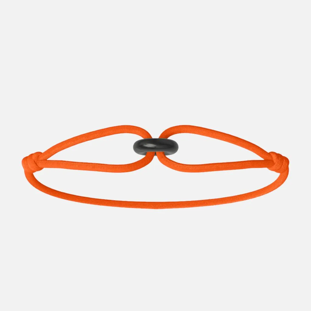 Wecord Black Soho Cord Bracelet