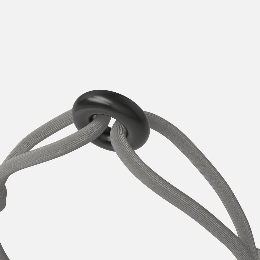 Wecord Black Soho Cord Bracelet