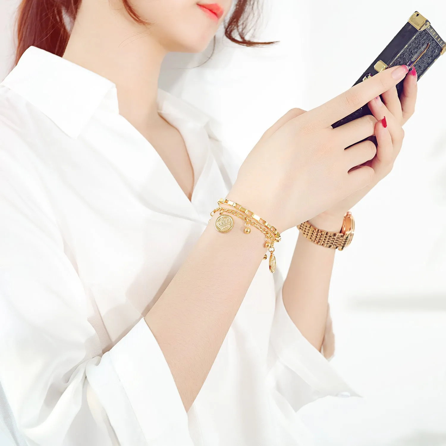Women's Fashion Crown Bracelet