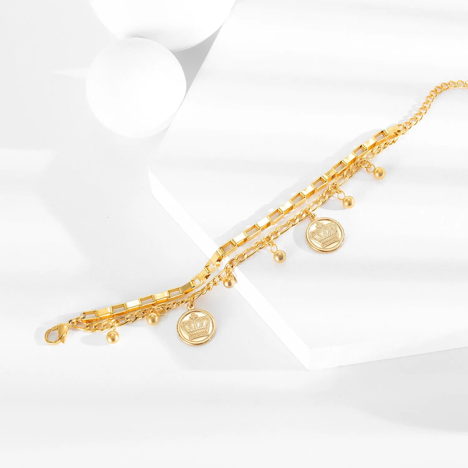 Women's Fashion Crown Bracelet