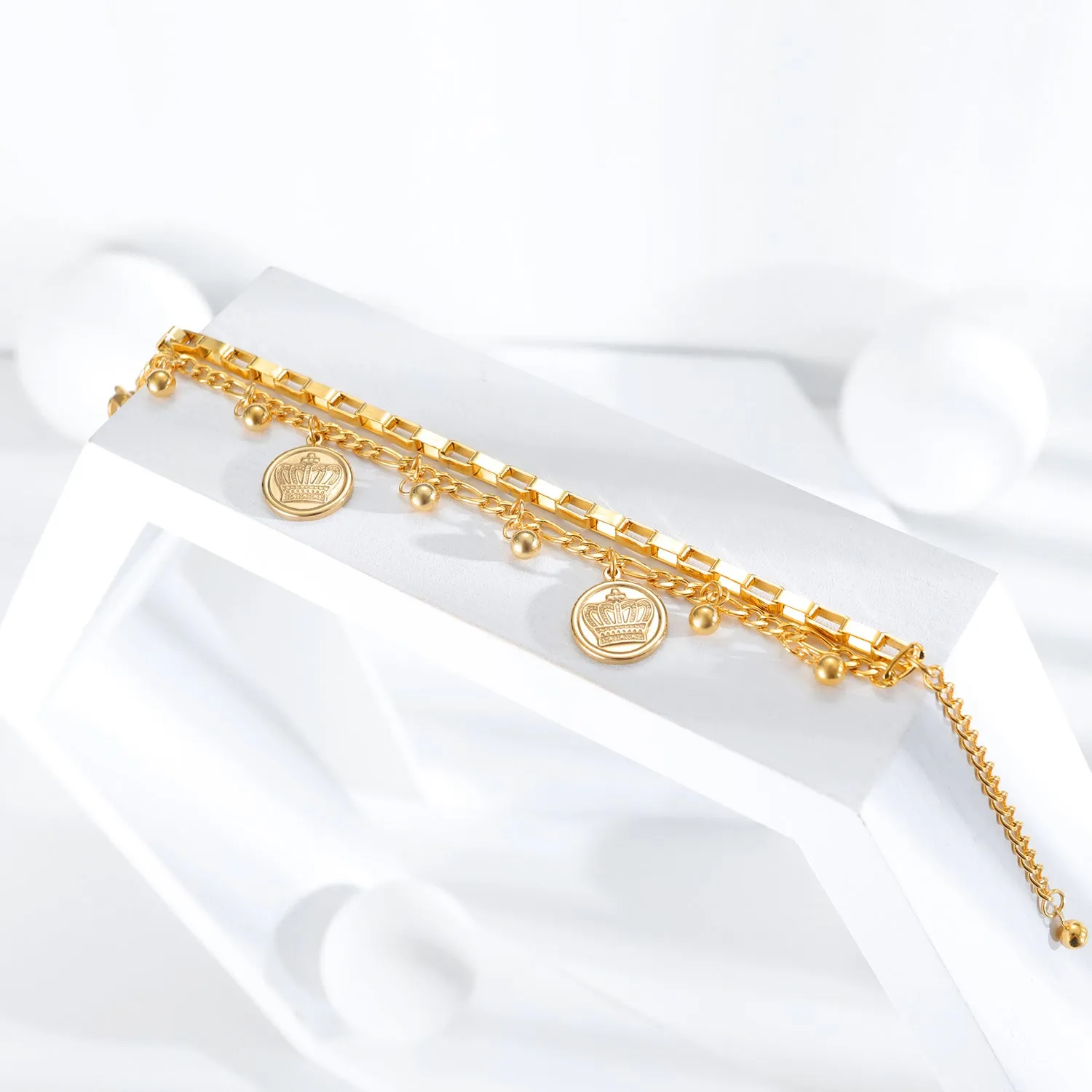 Women's Fashion Crown Bracelet