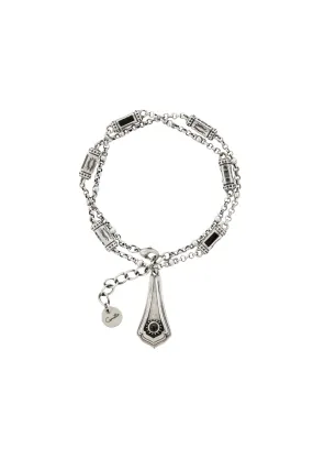 WRAP CHAIN BRACELET FOR THE LOVE OF LHASA SILV